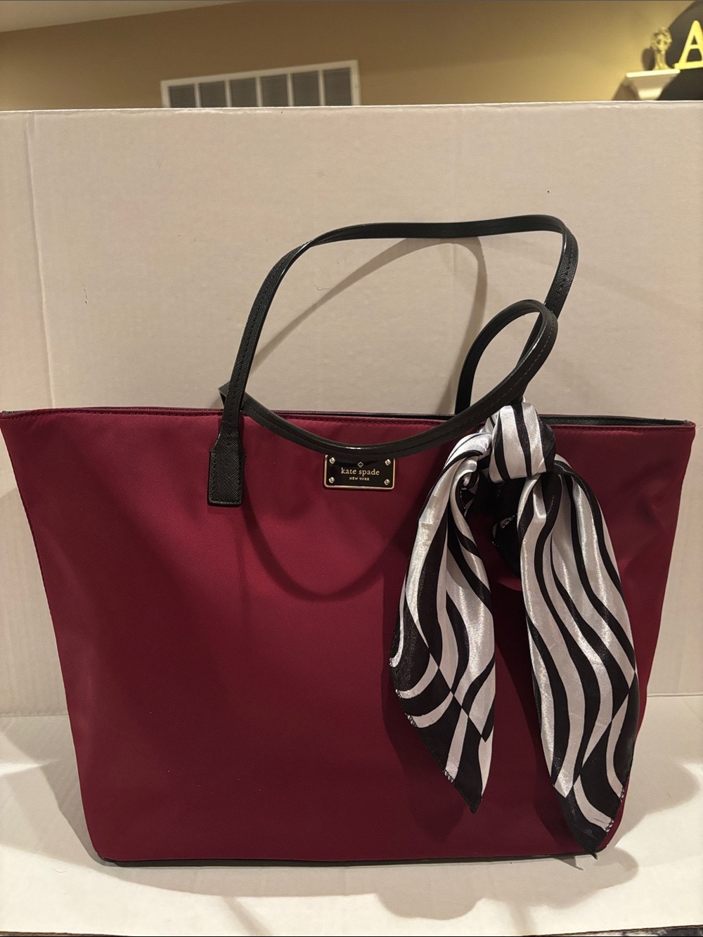 kate spade Burgundy Tote
